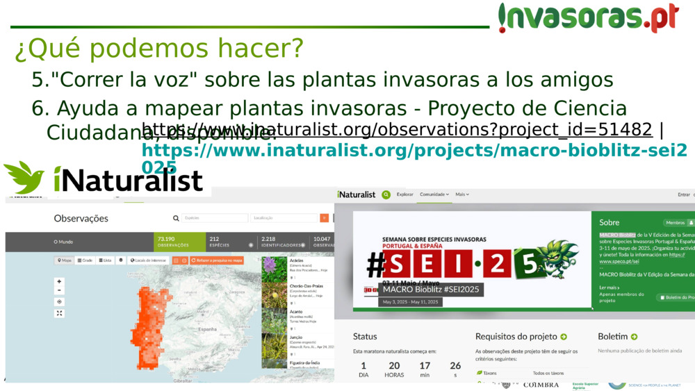 "Correr la voz" sobre las plantas invasoras a los amigos