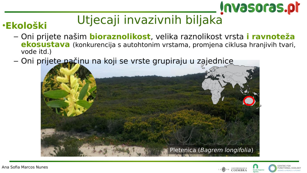 Utjecaji invazivnih biljaka 