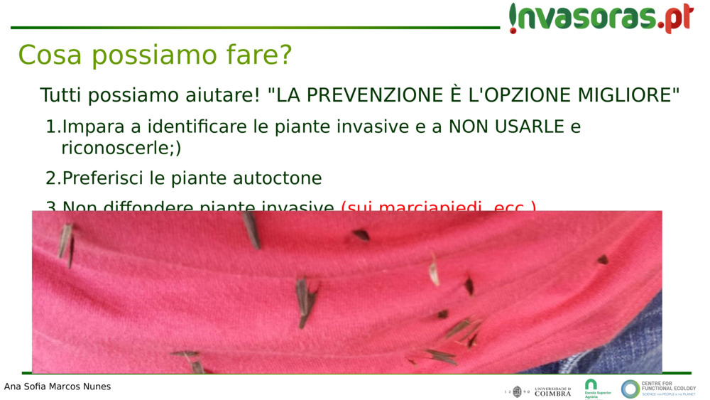 Tutti possiamo aiutare! "LA PREVENZIONE È L'OPZIONE MIGLIORE"