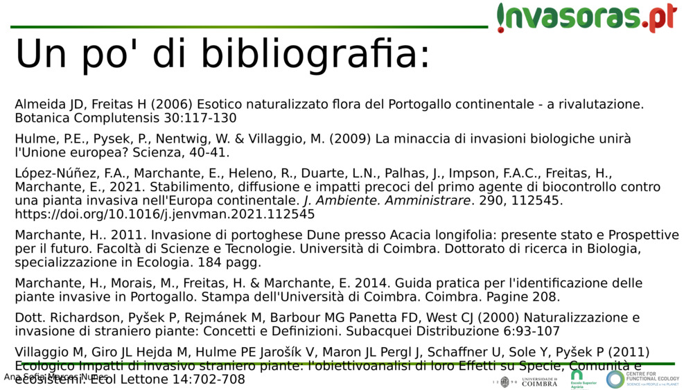 Un po' di bibliografia: