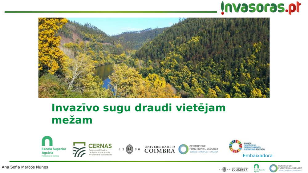 Invazīvo sugu draudi vietējam mežam