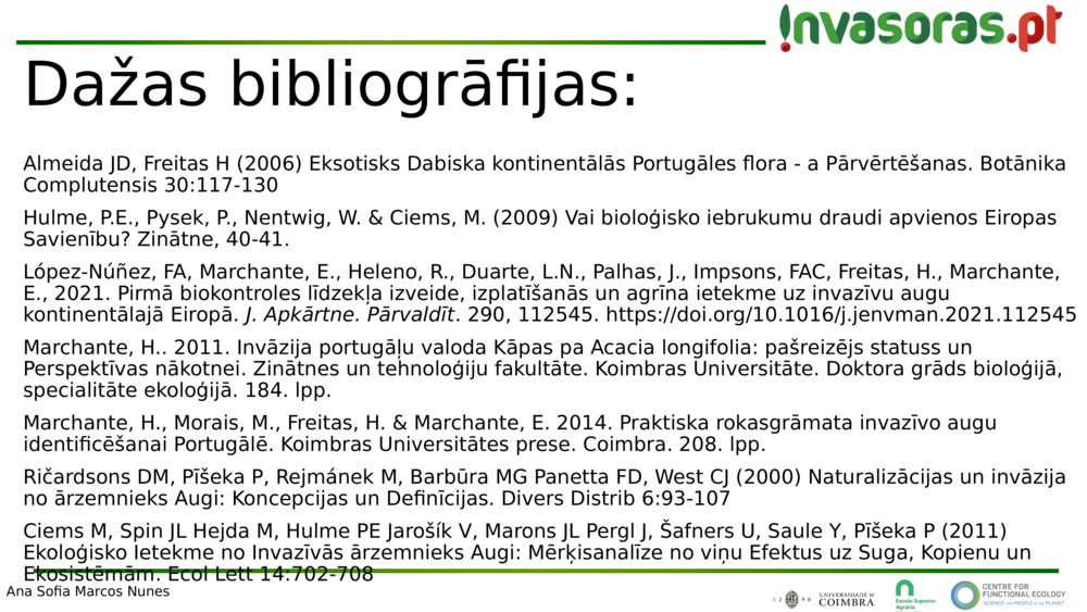 Dažas bibliogrāfijas: