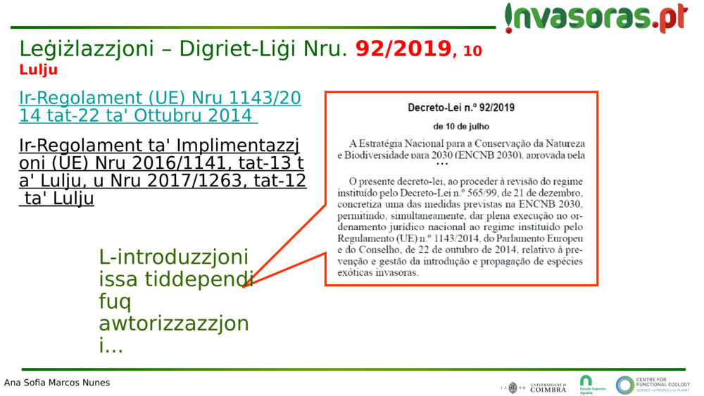 Leġiżlazzjoni – Digriet-Liġi Nru. 