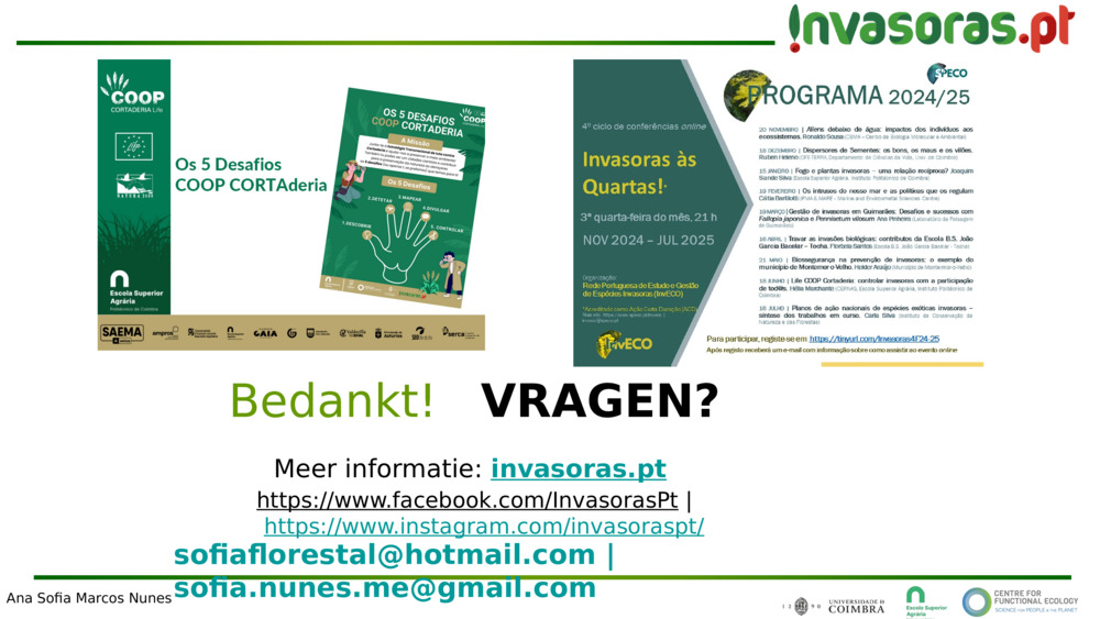 Bedankt!   