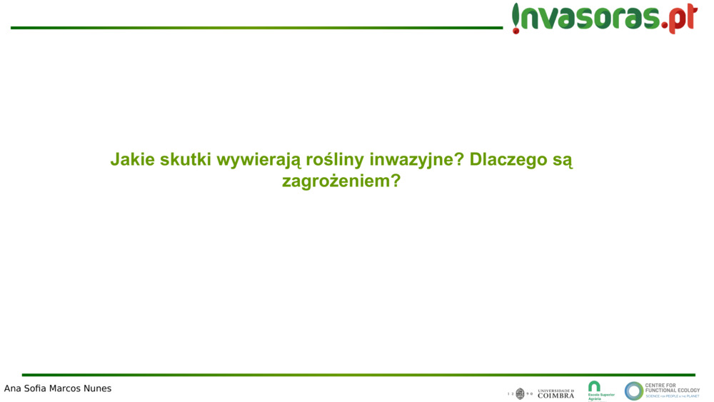 Jakie skutki wywierają rośliny inwazyjne? Dlaczego są zagrożeniem?