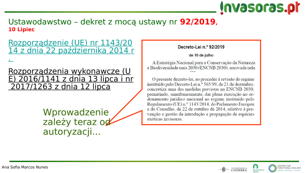 Ustawodawstwo – dekret z mocą ustawy nr 