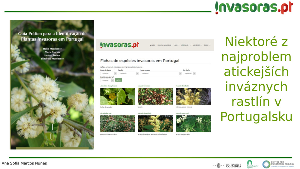 Niektoré z najproblematickejších inváznych rastlín v Portugalsku