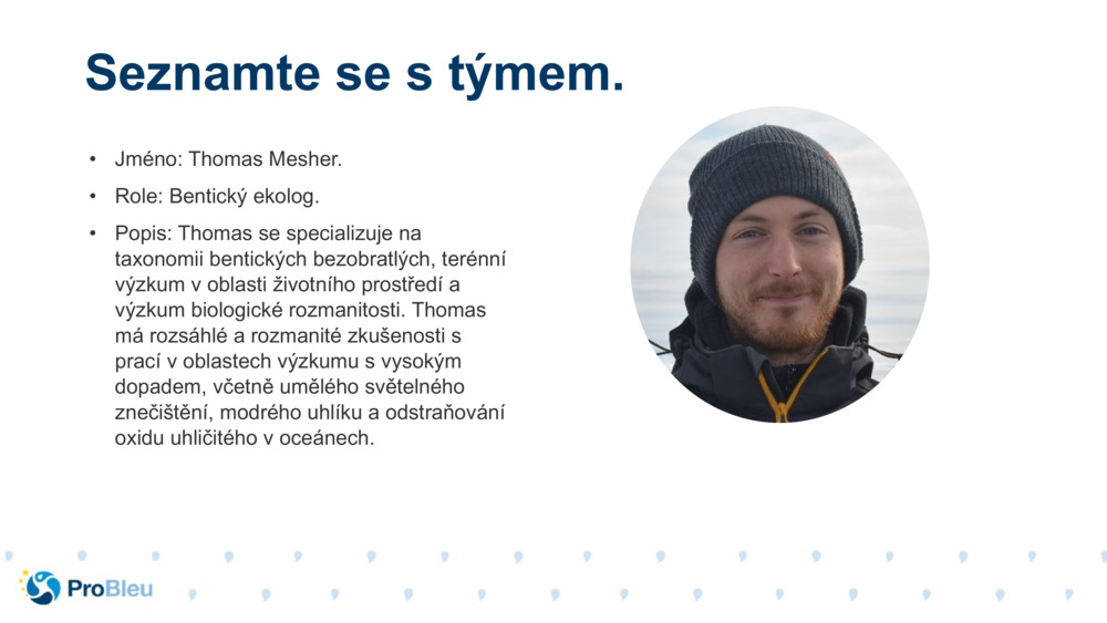 Jméno: Thomas Mesher.