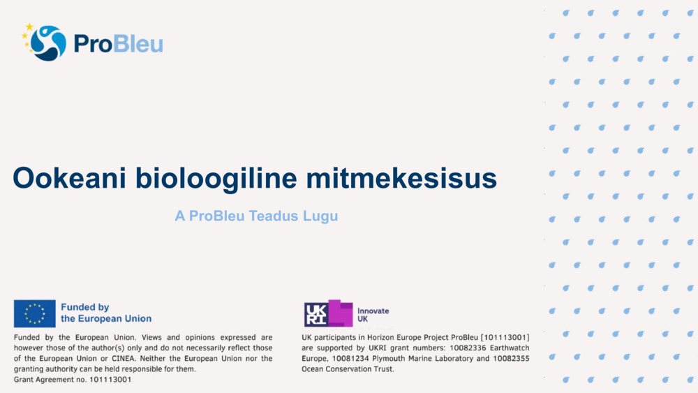 Ookeani bioloogiline mitmekesisus