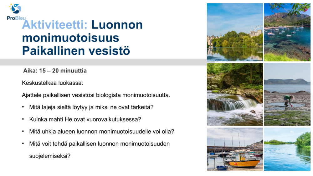 Biologisen monimuotoisuuden tutkiminen Plymouth Marine Laboratoryn kanssa