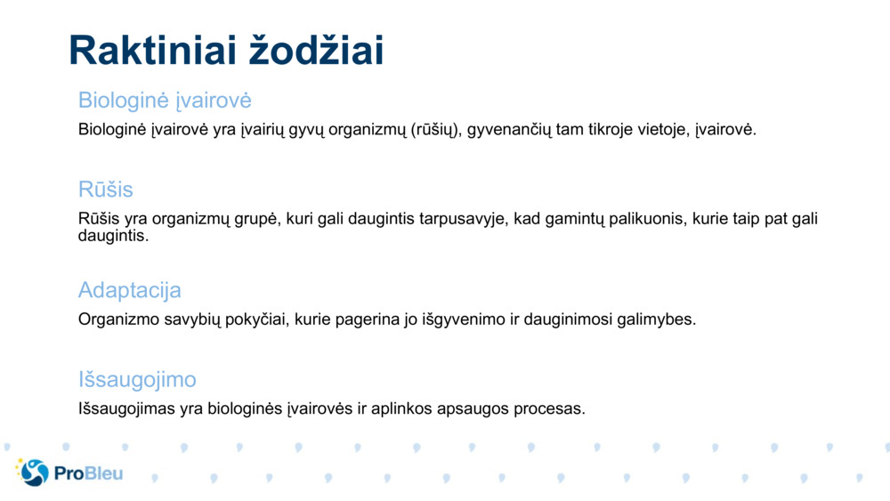 Raktiniai žodžiai