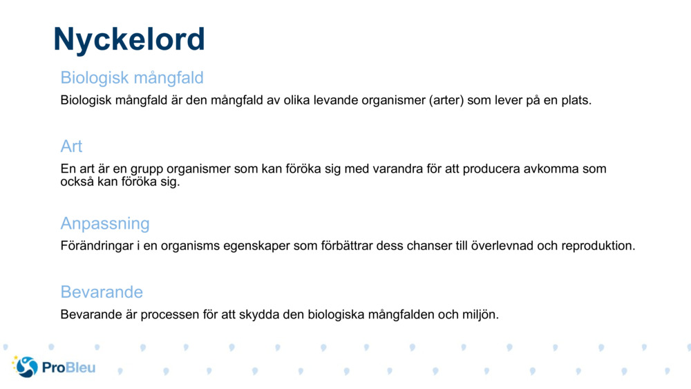 Nyckelord