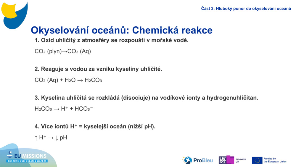 Ocean Acidification: A chemical reaction