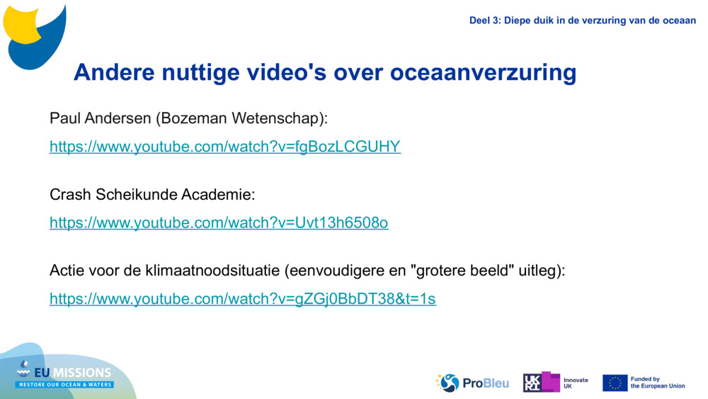 Other useful ocean acidification videos
