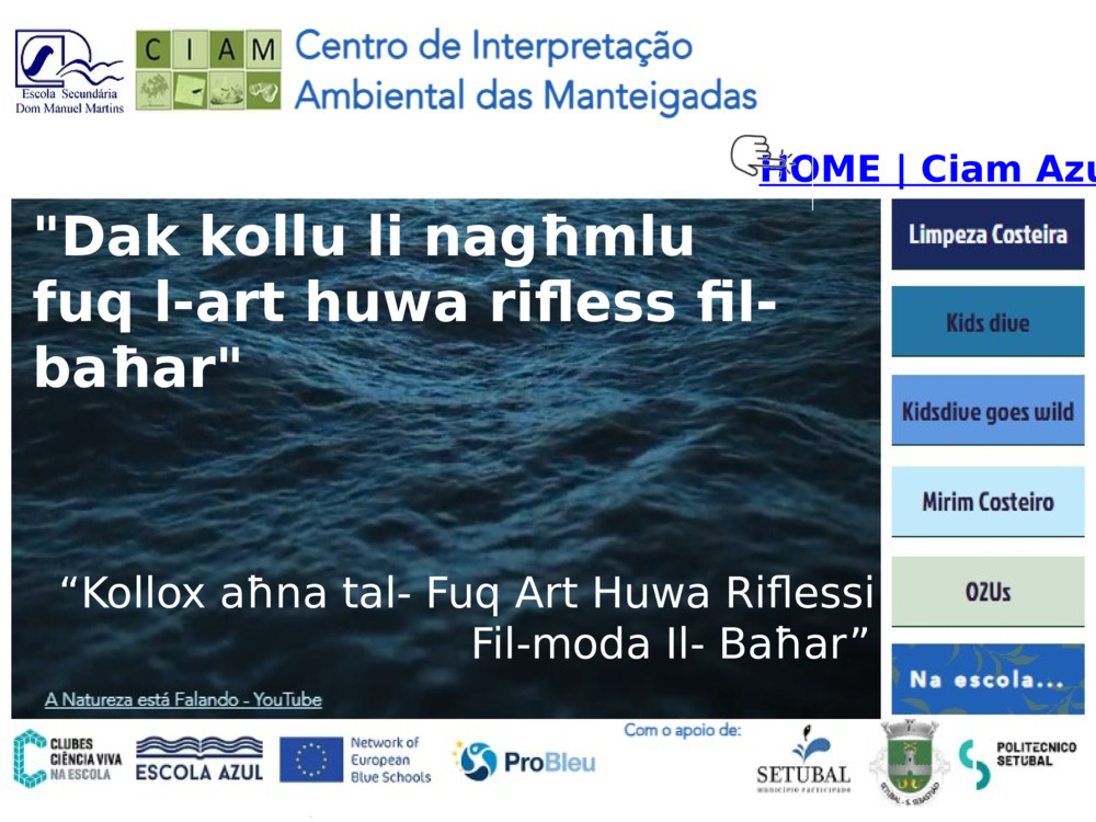 HOME | Ciam Azul