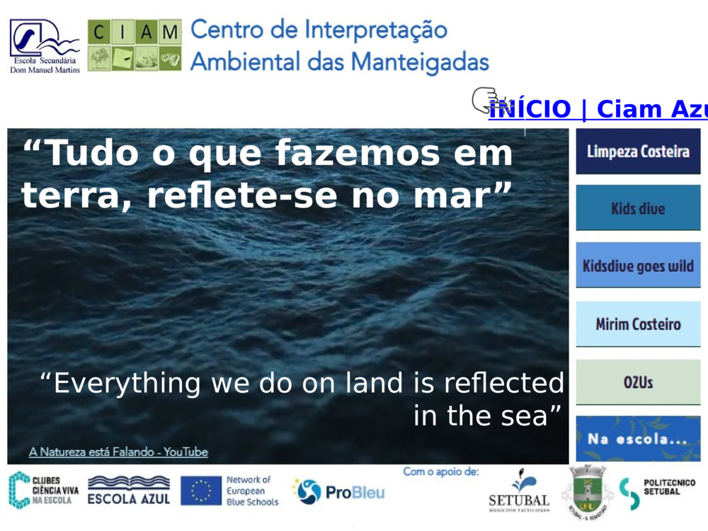 INÍCIO | Ciam Azul