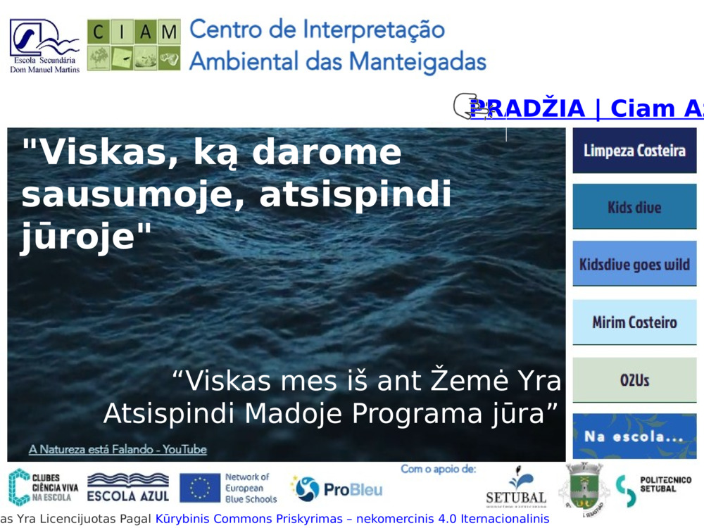 PRADŽIA | Ciam Azul