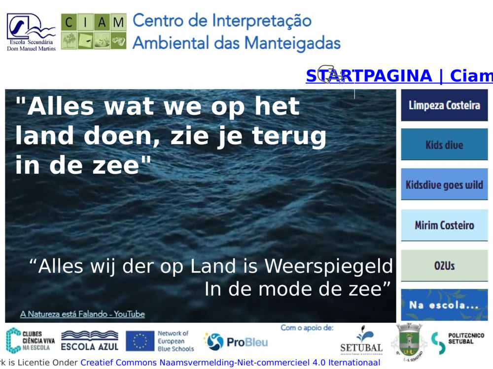 STARTPAGINA | Ciam Azul