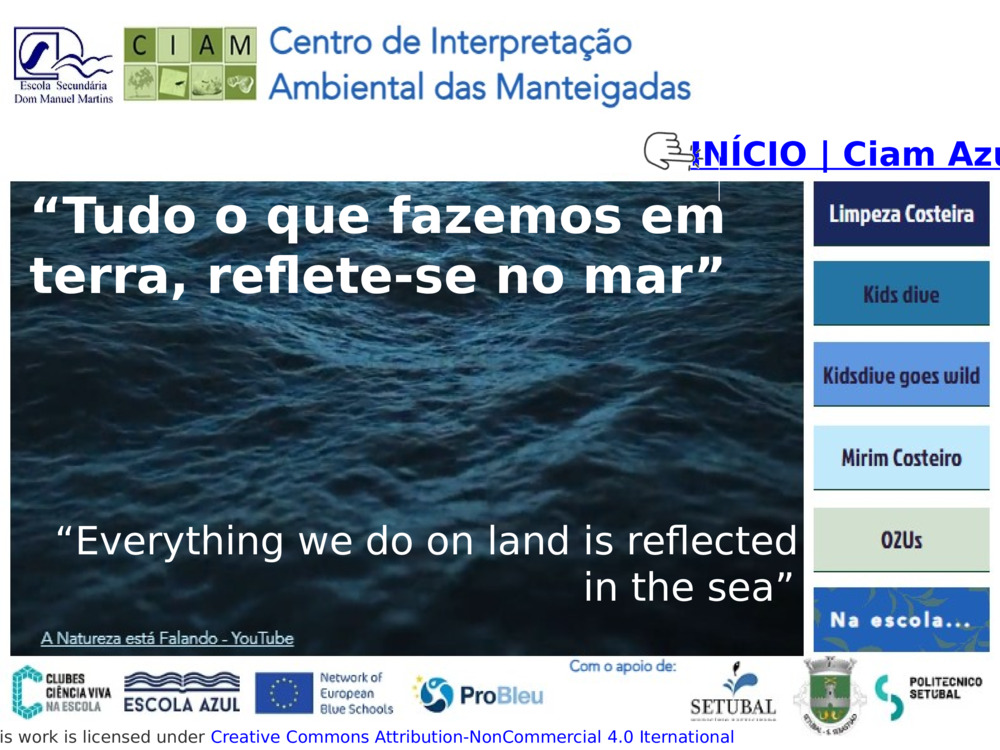 INÍCIO | Ciam Azul