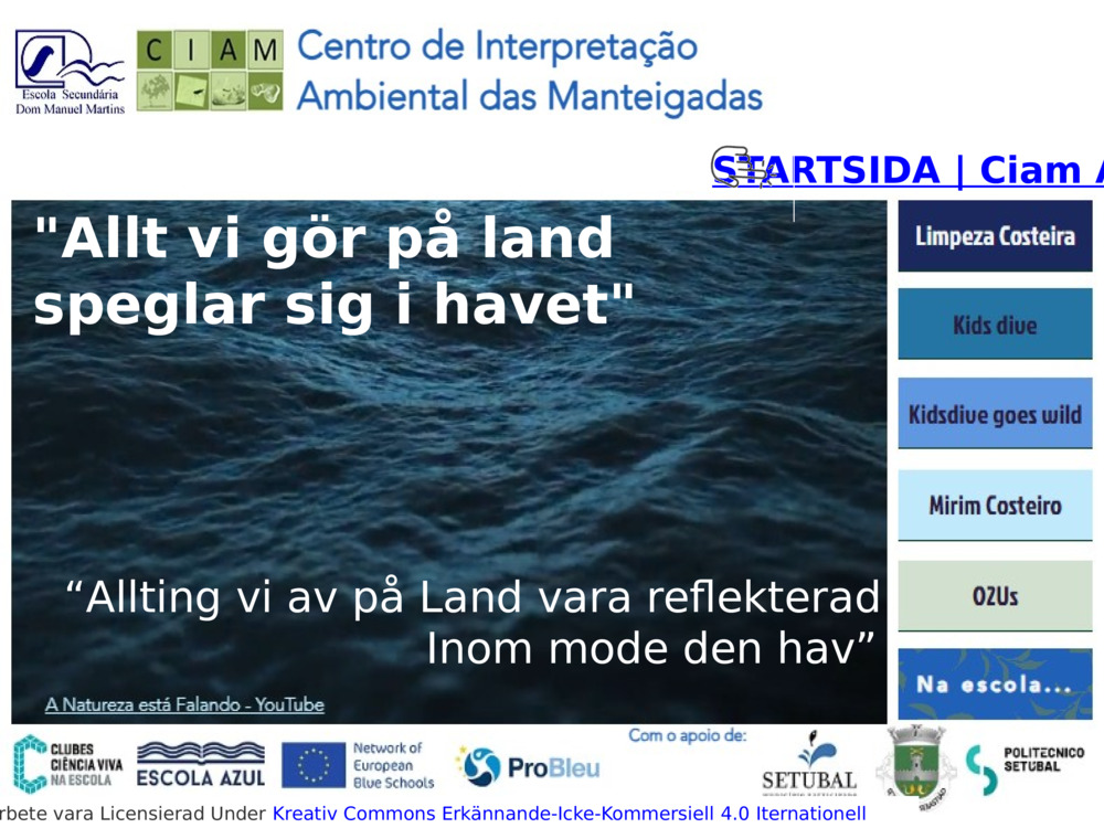 STARTSIDA | Ciam Azul