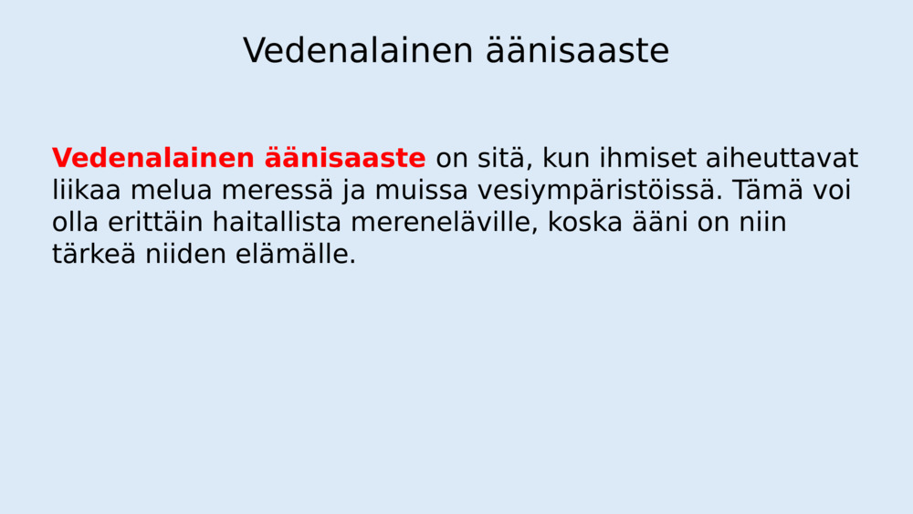 Kuuletko minua?