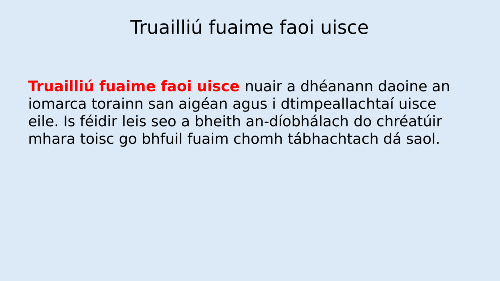 An féidir leat mé a chloisteáil?