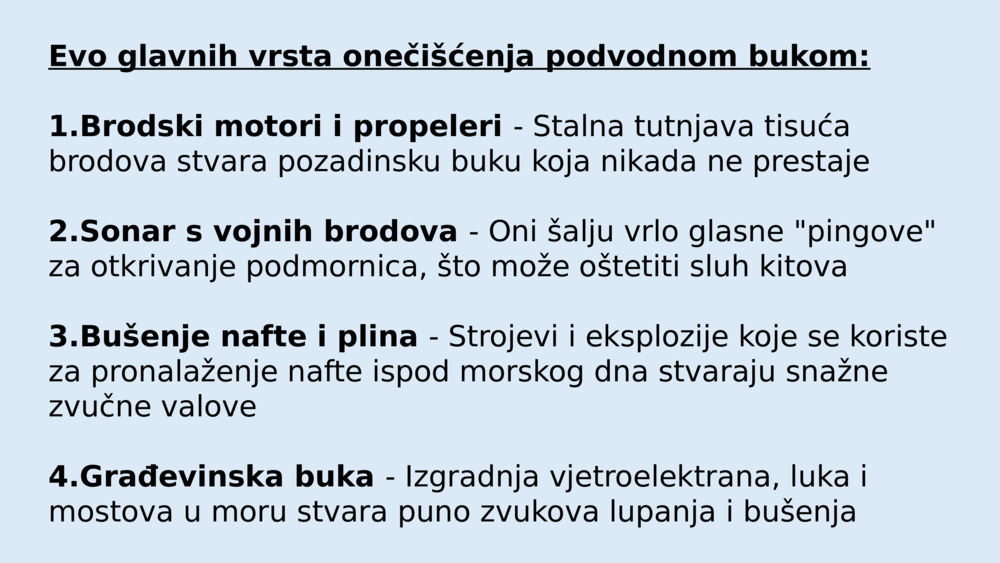 Podvodno zvučno zagađenje