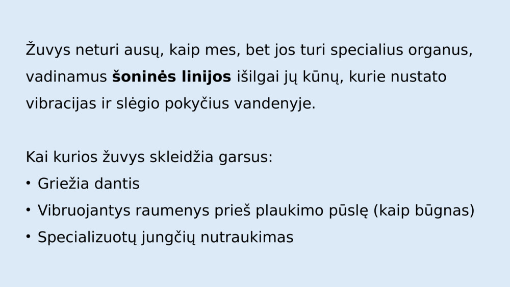 Ar jūrų būtybės gali skleisti garsą ir girdėti viena kitą?  