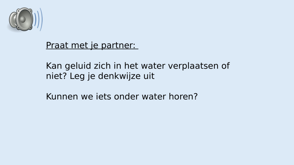 Praat met je partner: 