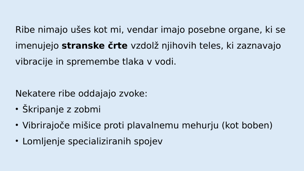 Ali lahko morska bitja oddajajo zvok in slišijo drug drugega?  