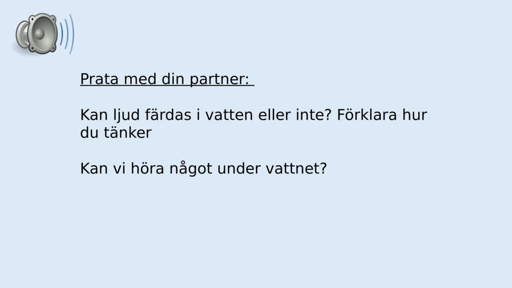 Prata med din partner: 