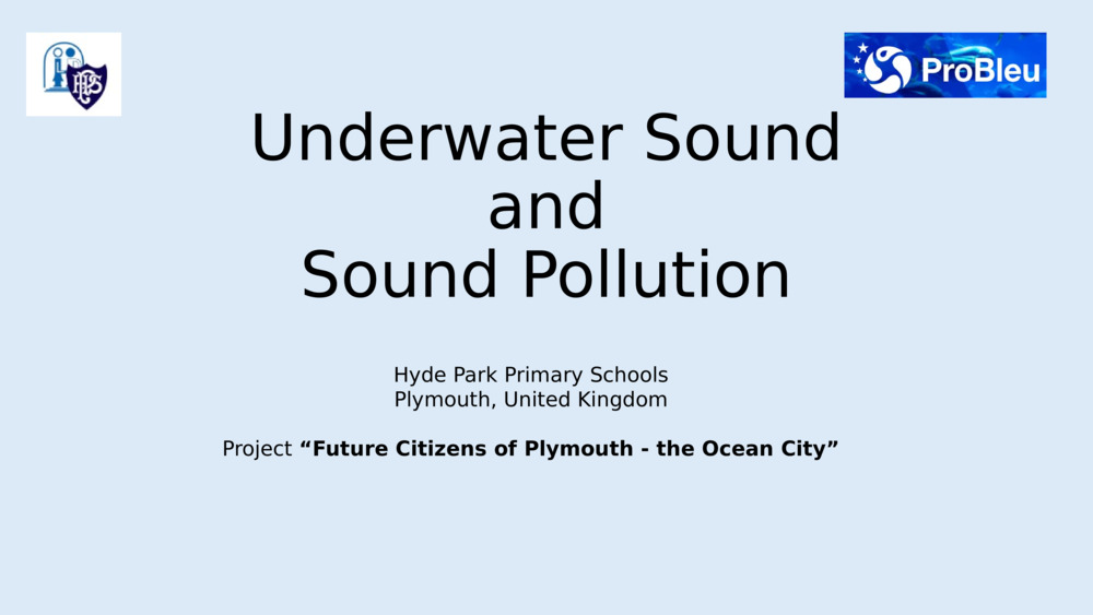 Underwater Sound