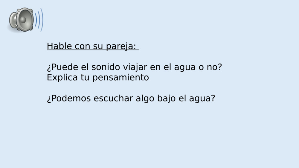 Hable con su pareja: 
