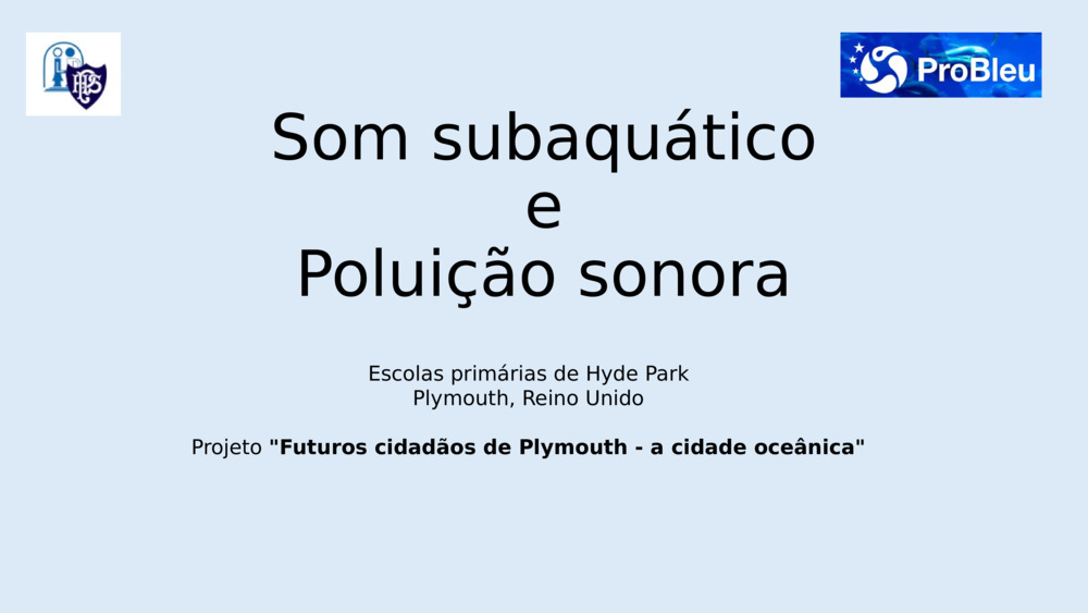 Som subaquático