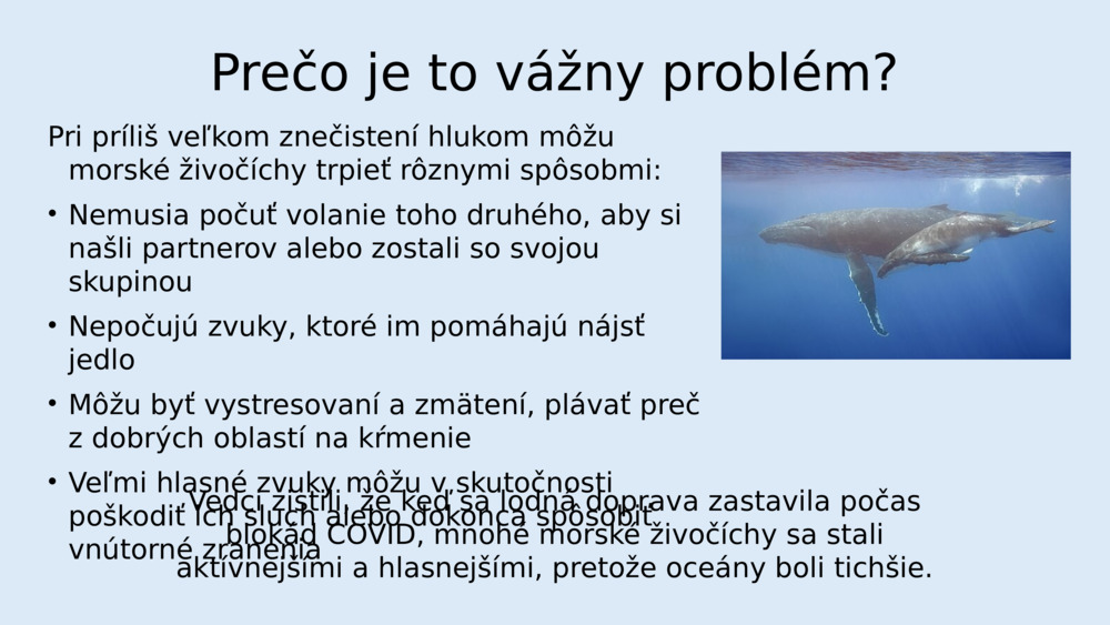 Prečo je to vážny problém?