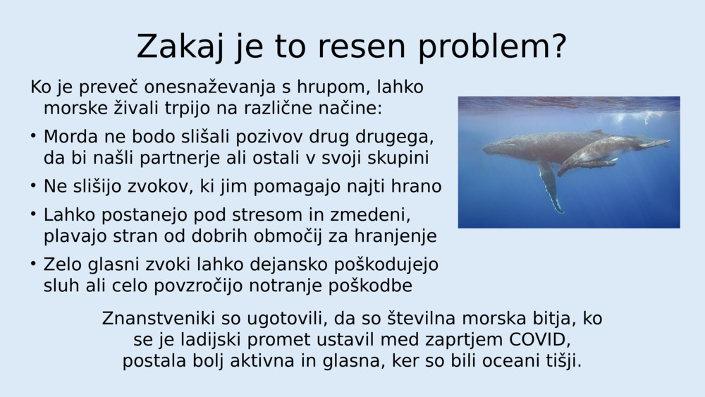 Zakaj je to resen problem?