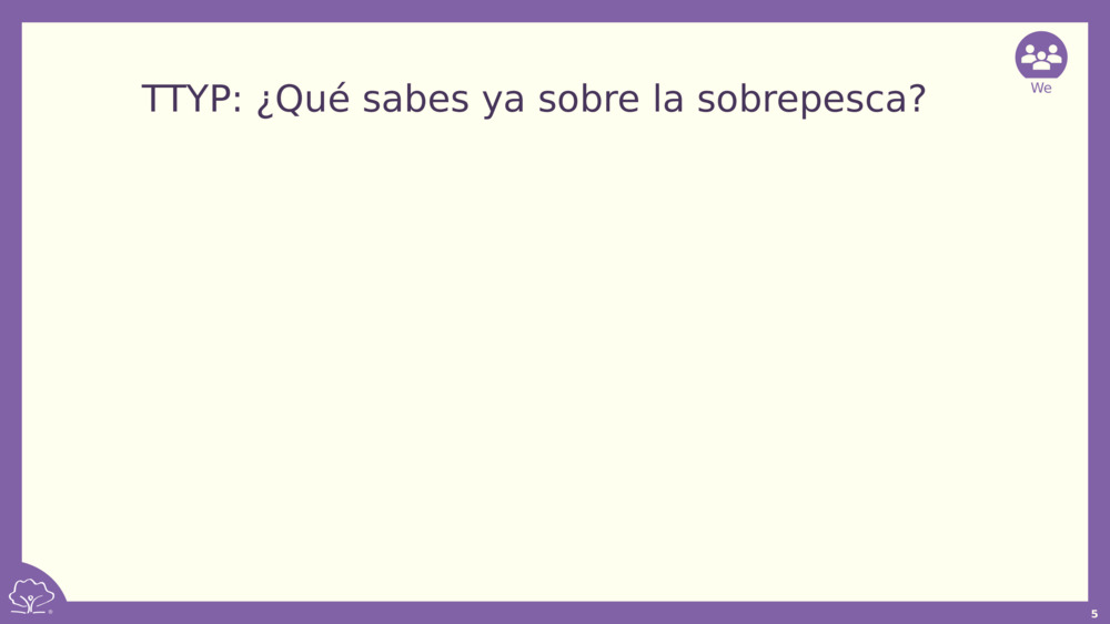 TTYP: ¿Qué sabes ya sobre la sobrepesca?