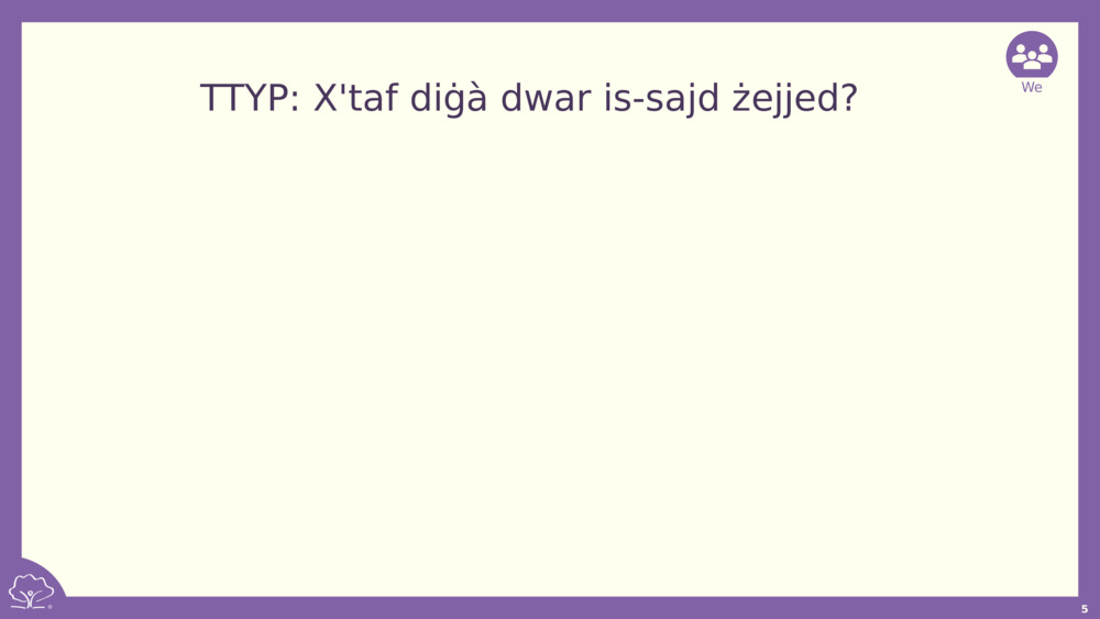 TTYP: X'taf diġà dwar is-sajd żejjed?