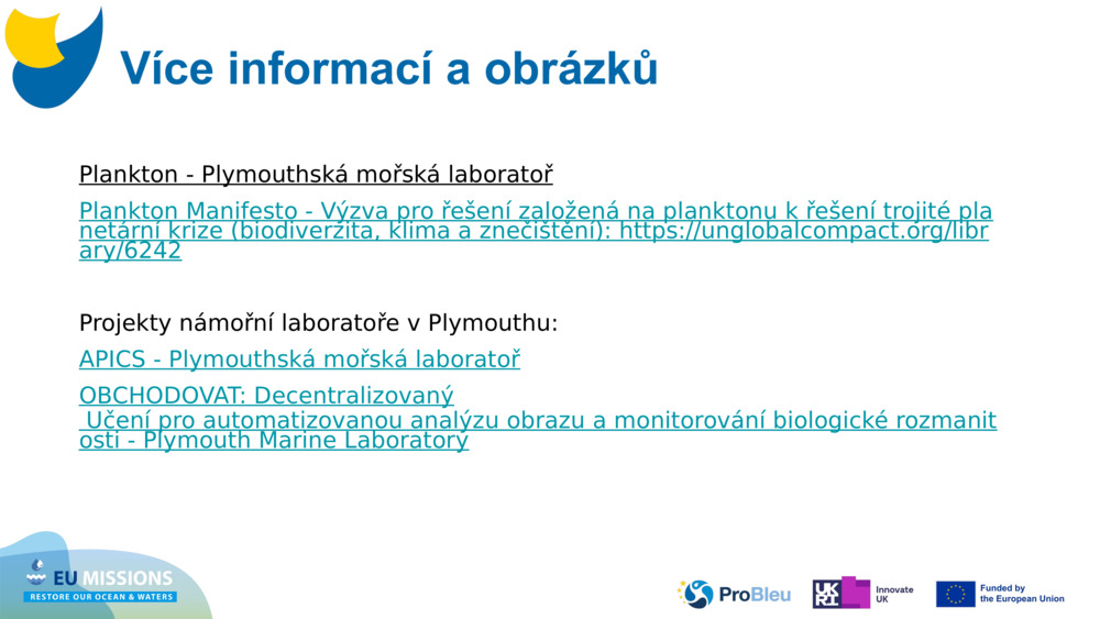Plankton - Plymouthská mořská laboratoř