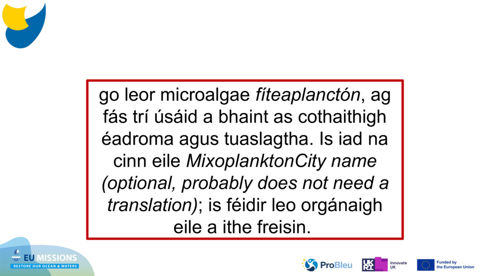 go leor microalgae 
