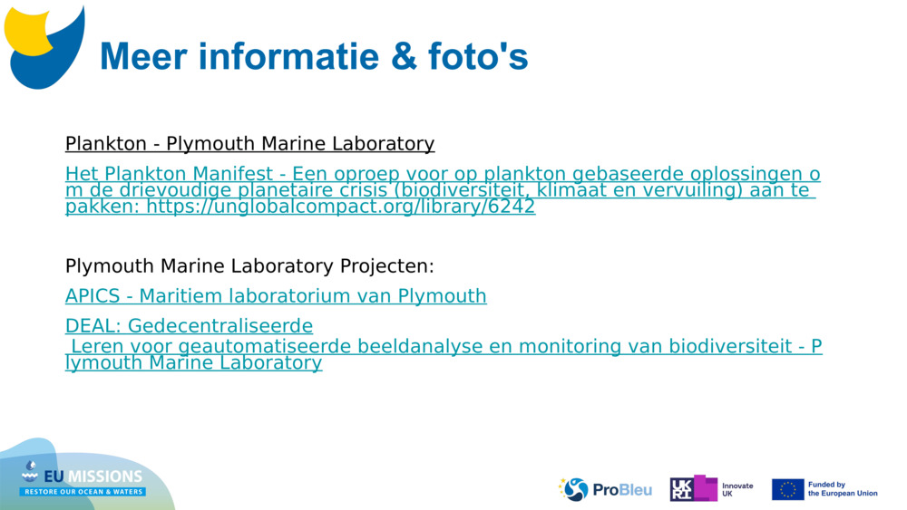 Plankton - Plymouth Marine Laboratory