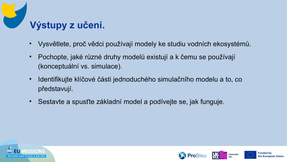 Výstupy z učení
