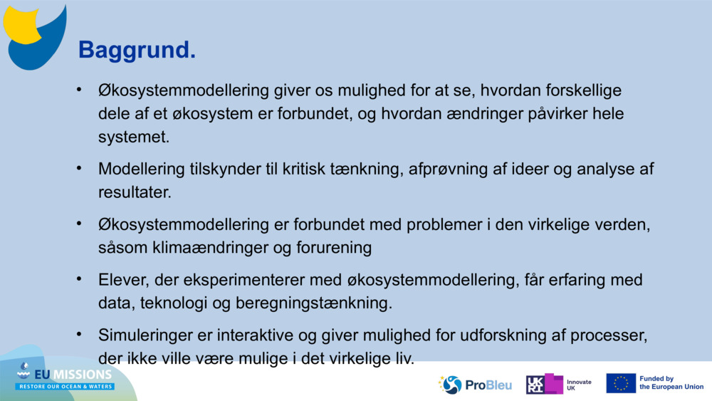 Baggrund.