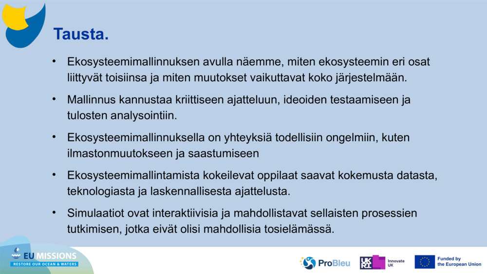 Tausta.