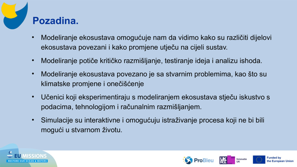 Pozadina.