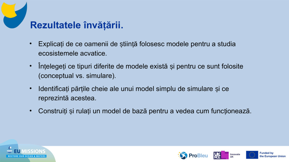 Rezultatele învățării