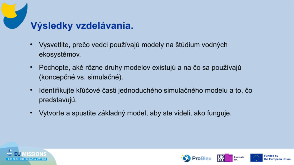 Výsledky vzdelávania
