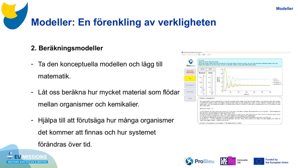 Modeller: En förenkling av verkligheten