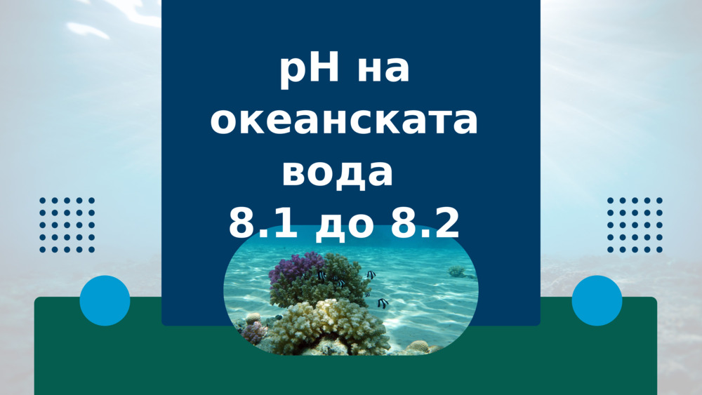 pH на океанската вода 