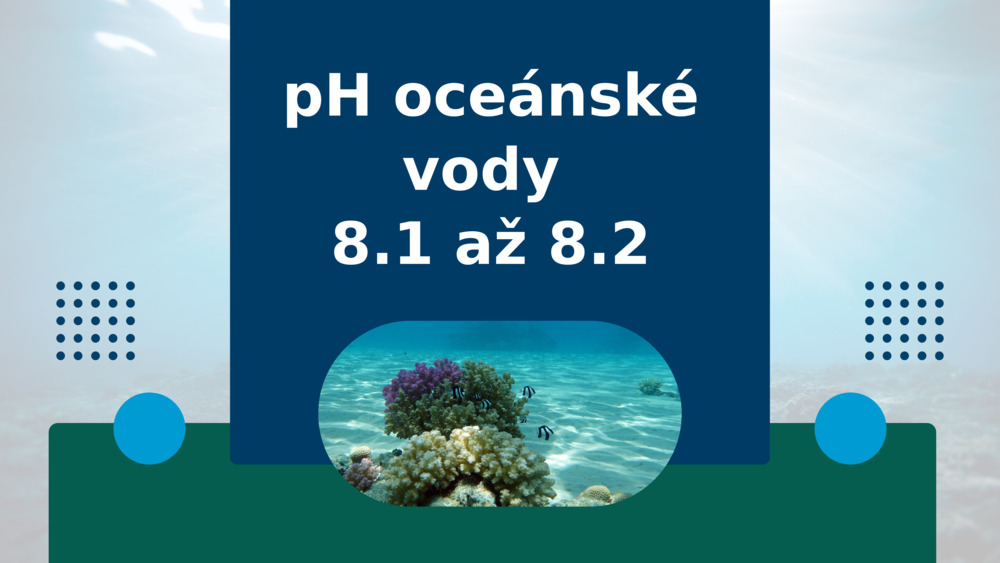pH oceánské vody 